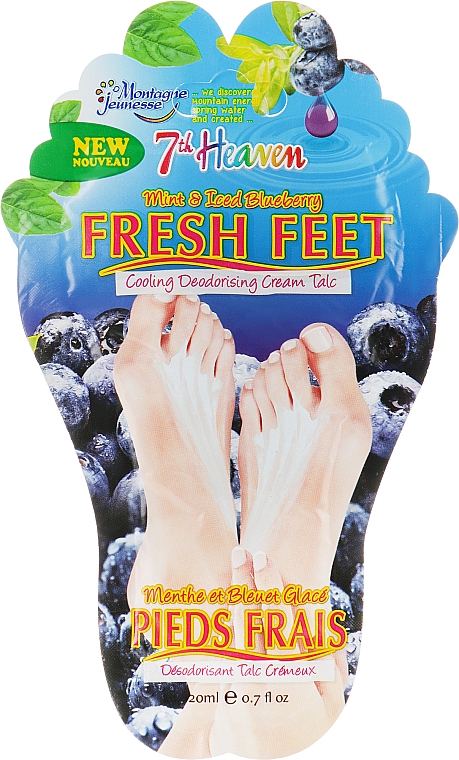 Krem do stóp - 7th Heaven Fresh Feet Sachet — Zdjęcie N1