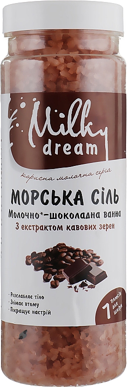 Sól morska do kąpieli Mleczna kąpiel czekoladowa - Milky Dream — Zdjęcie N2