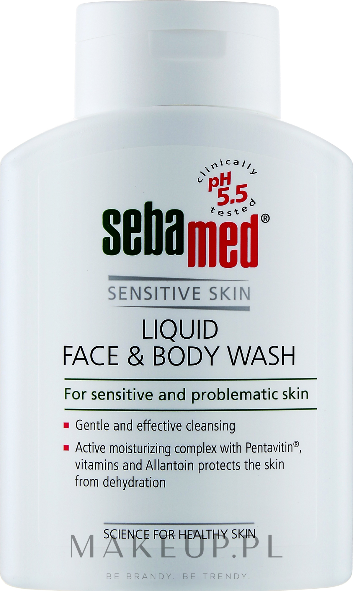Oczyszczający żel do twarzy i ciała - Sebamed Liquid Face and Body Wash — Zdjęcie 200 ml