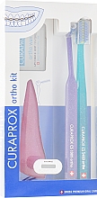 Kup Zestaw Ortho kit - Curaprox (brush 1 pcs + brushes 07,14,18 3 pcs + UHS 1 pcs + orthod/wax 1 pcs + box)