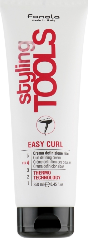 Krem definiujący skręt loków - Fanola Tools Easy Curl Defining Cream — Zdjęcie N1