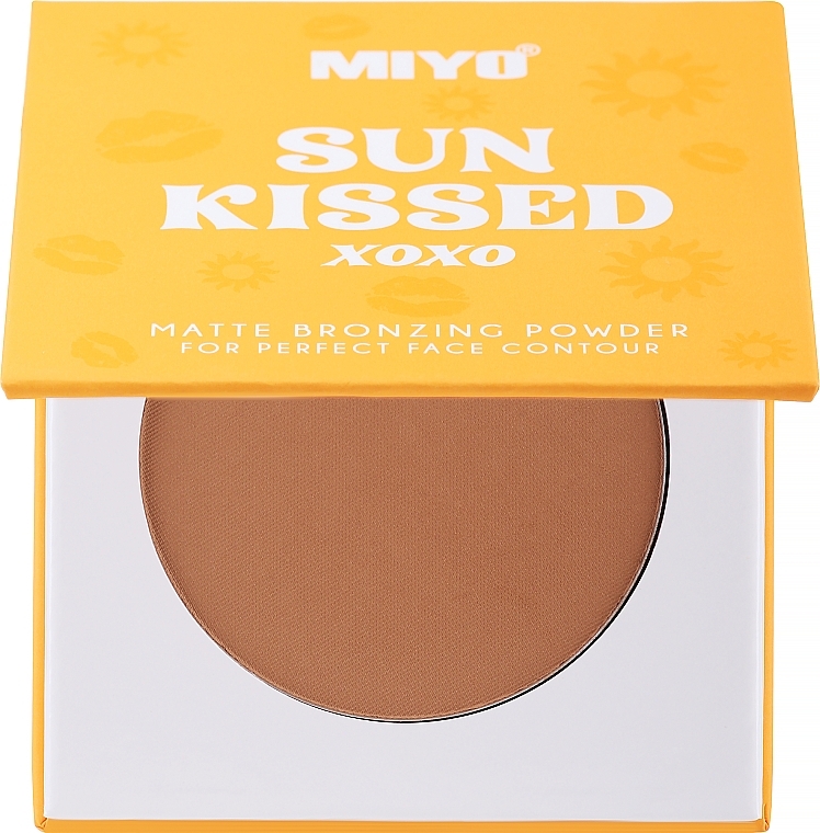 Puder brązujący - Miyo Sun Kissed Matt Bronzing Powder — Zdjęcie N2