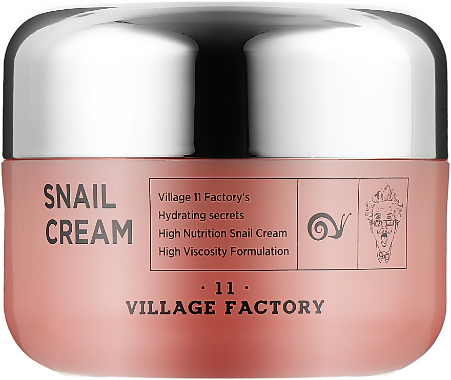 Krem do twarzy z mucyną ślimaka - Village 11 Factory Snail Cream — Zdjęcie N1