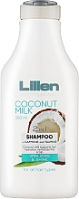 Kup Uniwersalny szampon do wszystkich rodzajów włosów - Lilien Coconut Milk 2v1 Shampoo