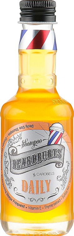 Szampon do włosów do codziennego stosowania - Beardburys Daily Shampoo — Zdjęcie N1