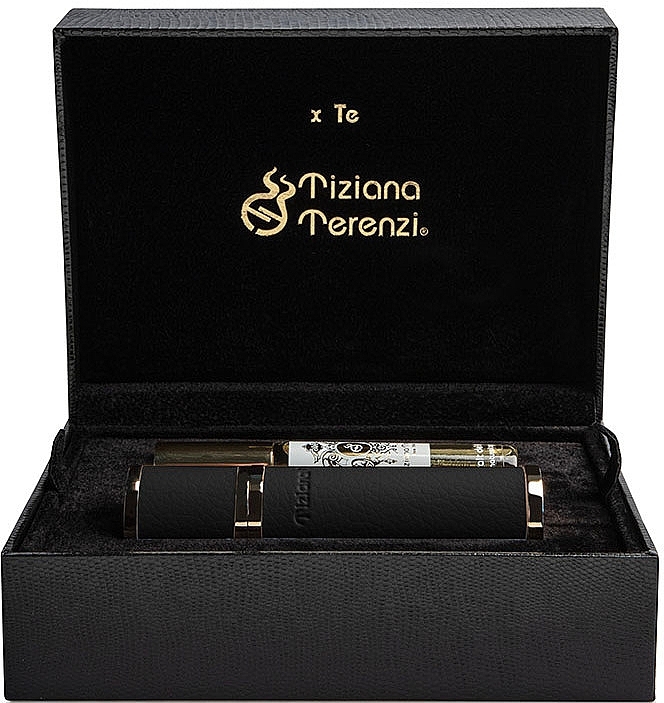 Tiziana Terenzi Gold Rose Oudh Luxury Box Set - Zestaw (extrait/2x10ml + case) — Zdjęcie N2