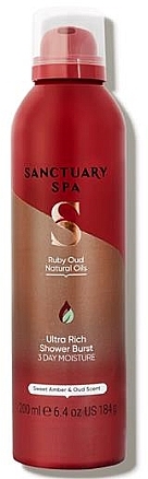 Żel pod prysznic Ruby Oud - Sanctuary Spa Ultra Rich Shower Burst — Zdjęcie N1