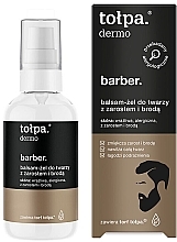 Zestaw dla mężczyzn - Tołpa Dermo Barber. (f/cl/gel/150ml + beard/oil/40ml + beard/lot/50ml) — Zdjęcie N4