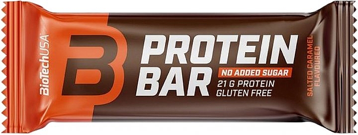 Baton proteinowy Słony karmel - BioTechUSA Protein Bar Salted Caramel — Zdjęcie N1