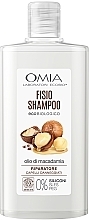 Szampon do włosów z olejkiem makadamia - Omia Laboratori Ecobio Macadamia Shampoo — Zdjęcie N1