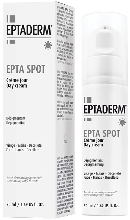 Krem na dzień dla skóry z przebarwieniami - Eptaderm Epta Spot Day Cream — Zdjęcie N2