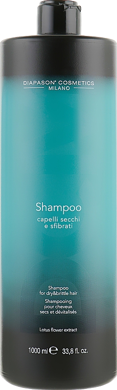 Rewitalizujący szampon do włosów suchych i zniszczonych - DCM Shampoo For Dry And Brittle Hair — Zdjęcie N2