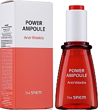 Przeciwzmarszczkowa ampułka do twarzy - The Saem Power Ampoule Anti-Wrinkle — Zdjęcie N2