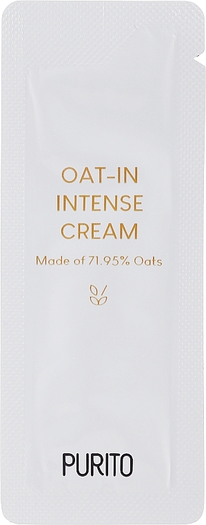 PREZENT! Krem intensywnie nawilżający z owsem - Purito Oat-in Intense Cream — Zdjęcie N1