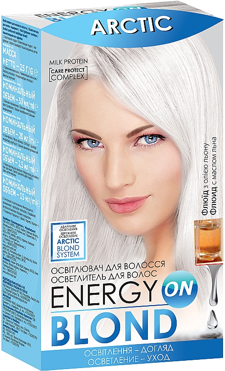 Proszek koloryzujący, Arctic - Acme Color Energy Blond — Zdjęcie N1