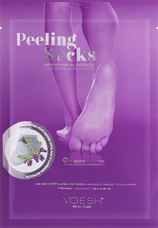 Skarpetki złuszczające do stóp - Voesh Peeling Socks — Zdjęcie N1