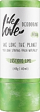 Kup Dezodorant w sztyfcie - We Love The Planet luscious lime Deodorant