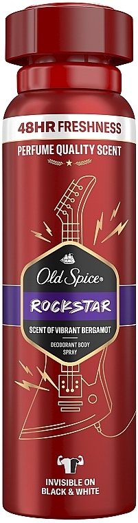 Dezodorant aerozolowy - Old Spice Rockstar Deodorant Spray — Zdjęcie N1