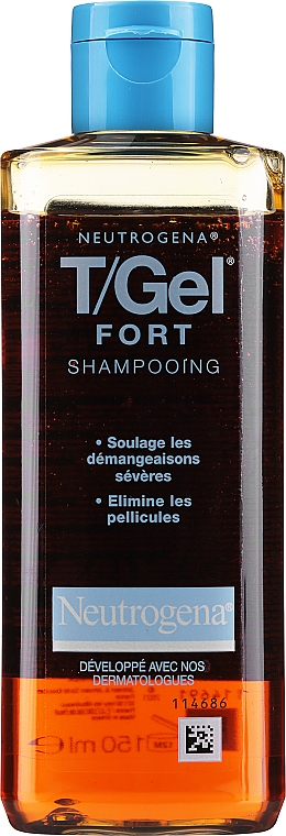 Szampon do włosów - Neutrogena T/gel Fort Shampooing — Zdjęcie N1
