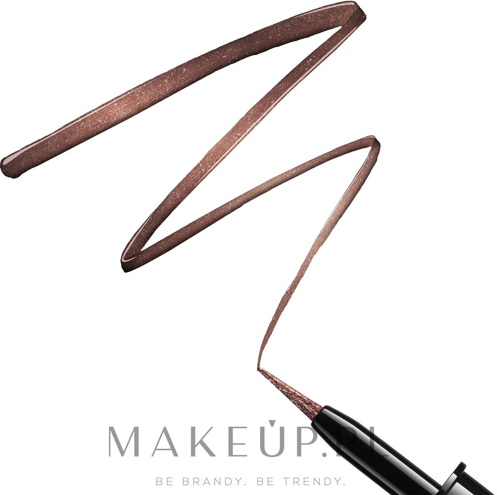 Eyeliner w pisaku - Lancôme Artliner Liquid Eyeliner — Zdjęcie 03 - Brown Metallic