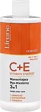 Wzmacniający płyn micelarny - Lirene C + E Vitamin Energy Micelar Wather — Zdjęcie N1