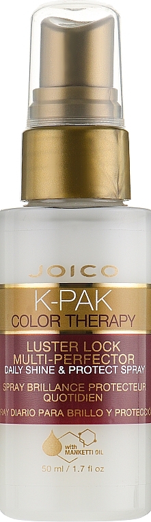 Keratynowy spray pielęgnujący do włosów - Joico K-Pak Color Therapy Luster Lock Multi-Perfector Daily Shine Spray