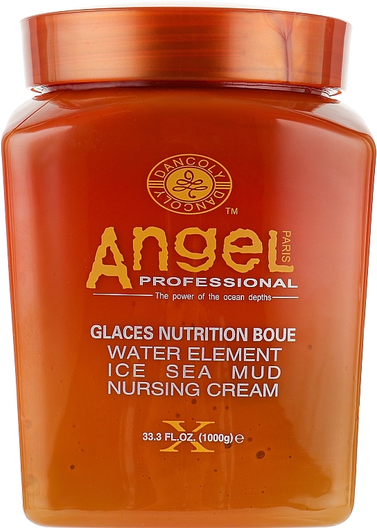 Odżywczy krem do włosów z mrożonym morskim błotem - Angel Professional Paris Water Element Ice Sea Mud Nursing Cream — Zdjęcie N2