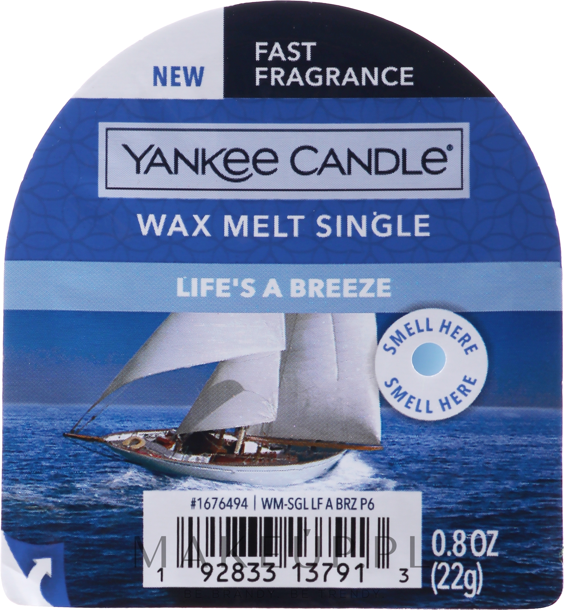 Wosk zapachowy - Yankee Candle Classic Wax Juicy Life's A Breeze — Zdjęcie 22 g