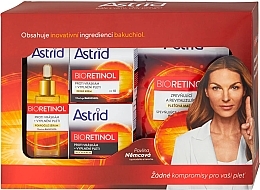 Kup PRZECENA! Zestaw - Astrid Bioretinol Set (d/cr/50ml + n/cr/50ml + ser/30ml + f/mask/20ml) *