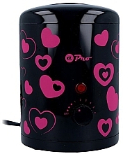 Kup Minipodgrzewacz wosku, czarny z fioletowymi serduszkami - Albi Pro Mini Wax Fuser Black Hearts