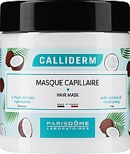 Kup Nawilżająca maska ​​do włosów z olejkiem kokosowym - Calliderm Hair Mask with Coconut Oil