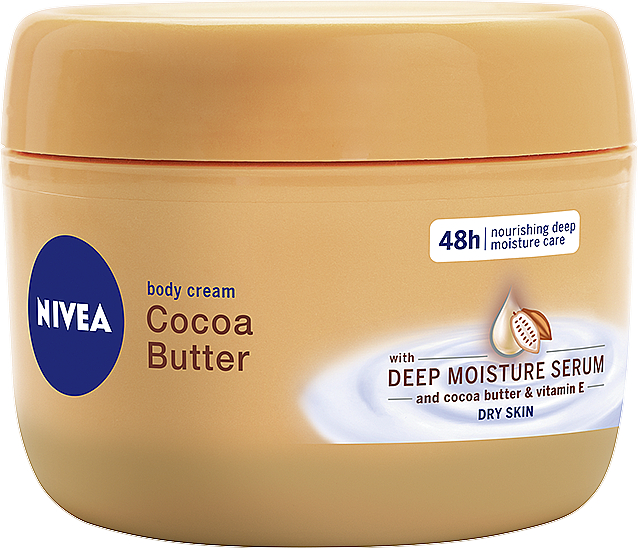 Krem do ciała z masłem kakaowym - NIVEA Cocoa Butter Body Cream — Zdjęcie N1