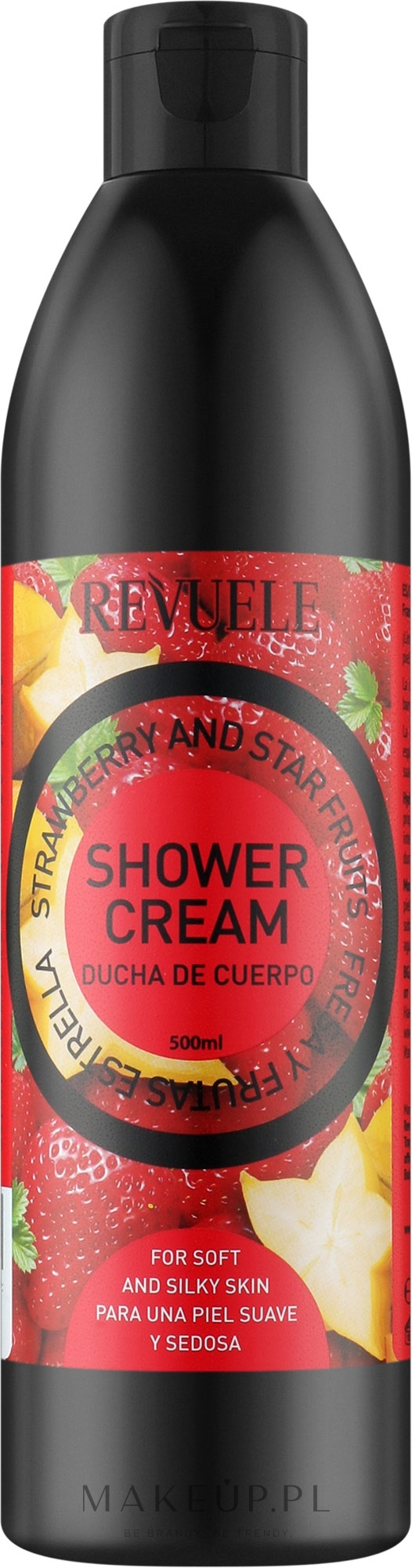 Żel pod prysznic Truskawka - Revuele Shower Cream Strawberry And Star Fruits — Zdjęcie 500 ml