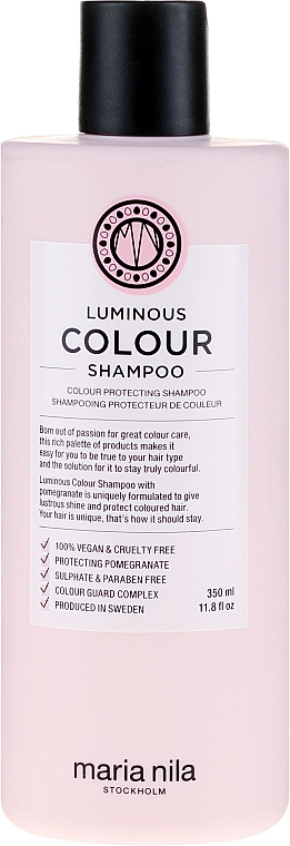 Szampon do włosów farbowanych - Maria Nila Luminous Color Shampoo — Zdjęcie N3