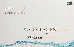 Kup Kompleks peptydów trójkolagenowych z hialuronem do picia - FenoQ TriCollagen Beauty Complex *