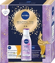 Zestaw - NIVEA Beautiful Time (micellar/water/200ml + day/cr/50ml + night/cr/50ml) — Zdjęcie N1