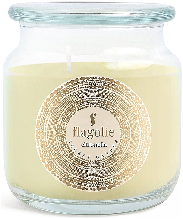 Świeca zapachowa Citronella - Flagolie Secret Garden Citronella Scented Candle — Zdjęcie N1