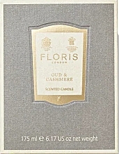 Floris Oud & Cashmere Scented Candle - Świeca zapachowa — Zdjęcie N2