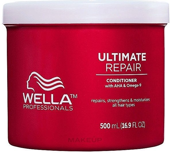 Odżywka do włosów z kwasami AHA i omega-9 - Wella Professionals Ultimate Repair Conditioner With AHA & Omega-9 — Zdjęcie N1