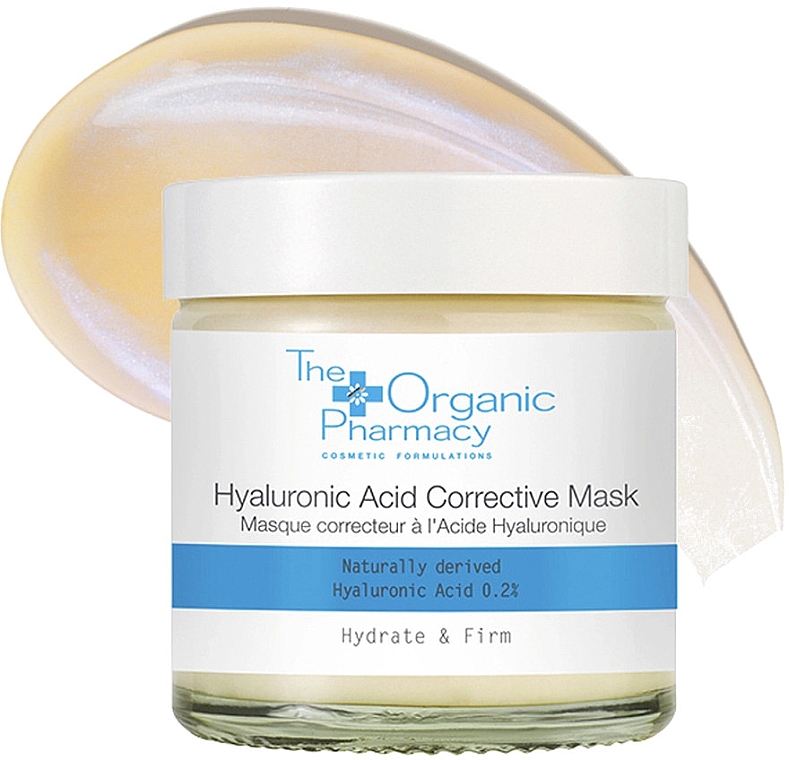 Maska korygująca do twarzy z kwasem hialuronowym - The Organic Pharmacy Hyaluronic Acid Corrective Mask — Zdjęcie N1
