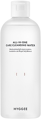 Woda oczyszczająca do twarzy - Hyggee All-In-One Care Cleansing Water — Zdjęcie N1