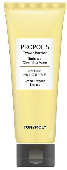 Oczyszczająca pianka do mycia twarzy z ekstraktem z propolisu - Tony Moly Propolis Tower Barrier Cleansing Foam — Zdjęcie N1