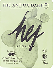 Kup Antyoksydacyjna maseczka w płachcie do twarzy - Hej Organic The Antioxidant Second Skin Mask Cactus
