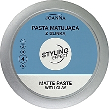 Modelująca matująca pasta do włosów - Joanna Styling Effect — Zdjęcie N1