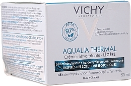 PRZECENA! Vichy Aqualia Thermal Light Cream - Lekki krem nawilżający do twarzy * — Zdjęcie N1