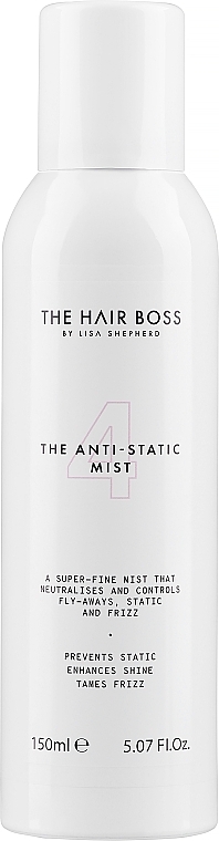 Antystatyczny spray do włosów - The Hair Boss The Anti Static Finishing Mist — Zdjęcie N1