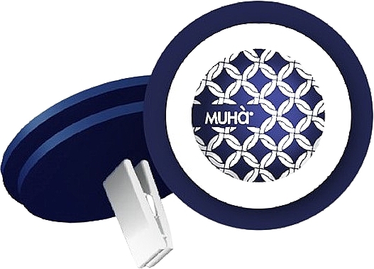 Odświeżacz powietrza do samochodu - Muha Car Symbol Textyle Blu Legni & The' — Zdjęcie N1