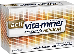 Kup Suplement diety - Aflofarm Acti Vita-Miner Senior Suplement Diety