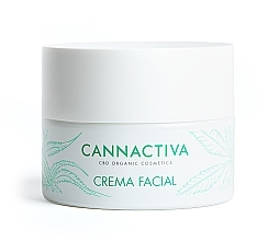 Nawilżający krem do twarzy - Cannactiva Moisturizing CBD Crema Facial  — Zdjęcie N1