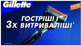 Wymienne wkłady do maszynki do golenia, 4 szt. - Gillette Fusion ProGlide — Zdjęcie N3